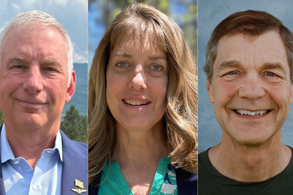 From left, candidates for Central Valley School Board Position 5, Rob Linebarger, Pam Orebaugh and Mark Bitz. (Courtesy)