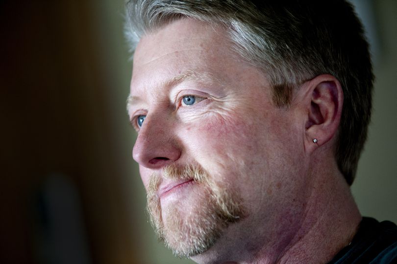 Former Spokane Valley Mayor Mike DeVleming pauses during an interview on March 8, at Vera Water and Power. DeVleming was Spokane Valley’s first mayor and led the new city council in marathon meetings as they put the city together from the ground up. (Tyler Tjomsland)