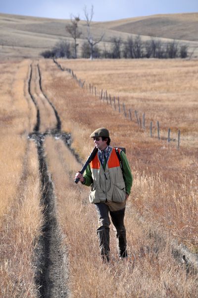 Sportsmen willing to park their vehicles and walk can find thousands of acres of privately owned land open to public hunting.  (Rich Landers)
