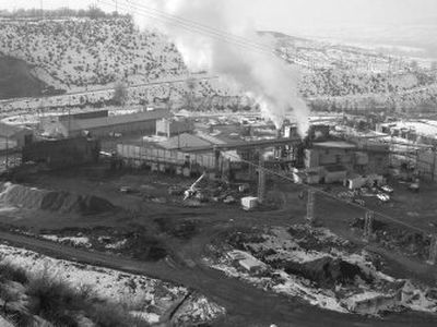 
The Colville Indian Plywood and Veneer Plant will reopen on Monday.
 (The Spokesman-Review)