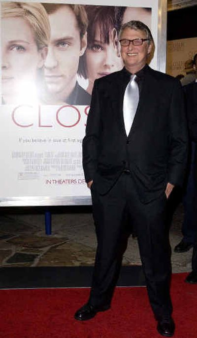 Director Mike Nichols arrives at the premiere of