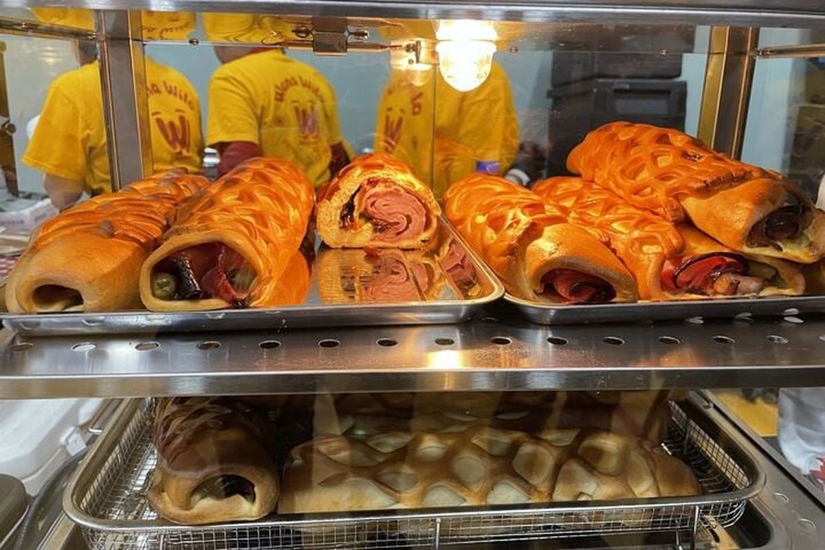 Wana Wilo, a local Venezuelan fast food business, prepared these dishes for the Latinos En Spokane’s annual tamale festival, Tamalada, at the West Central Community Center Saturday in Spokane.  (Garrett Cabeza / The Spokesman-Review)
