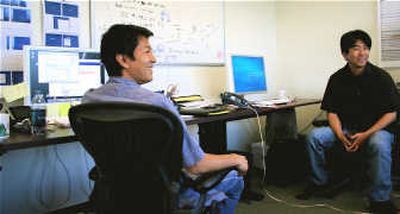 
Company founders Toru Takasuka and Hideshi Hamaguchi based Lunarr in Portland, where they had no trouble finding tech talent.
 (The Spokesman-Review)