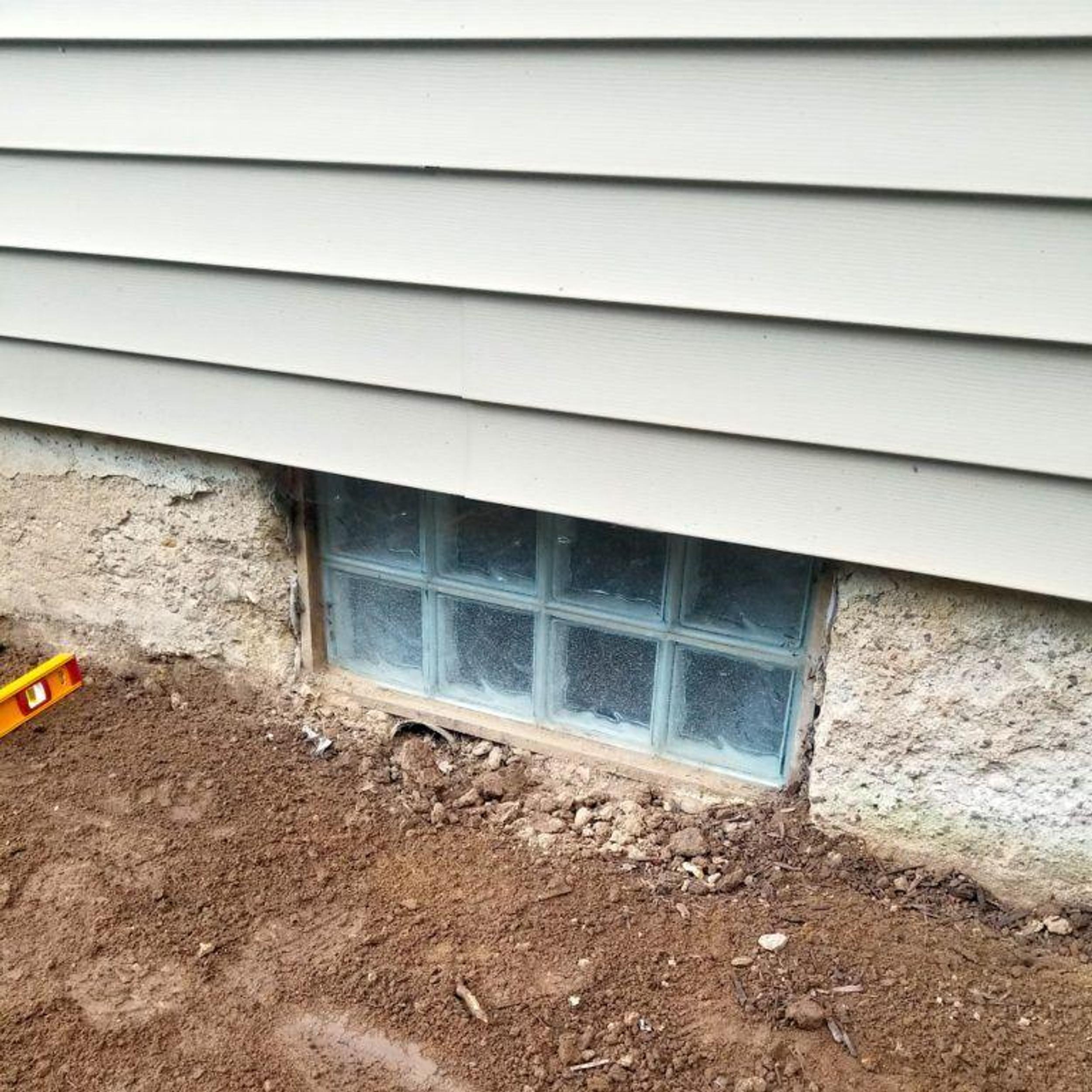 Crumbling Foundation Block