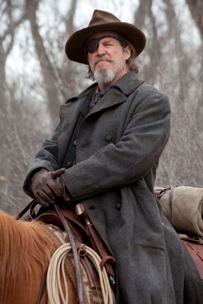 Jeff Bridges stars as gruff lawman Rooster Cogburn in “True Grit.” 