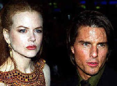 Nicole Kidman, Tom Cruise
(The Spokesman-Review)