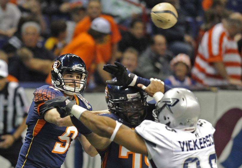 Former EWU star Erik Meyer has been named the starting quarterback in his second season with Shock. * Game times, TV and radio broadcasts are subject to change. (File)