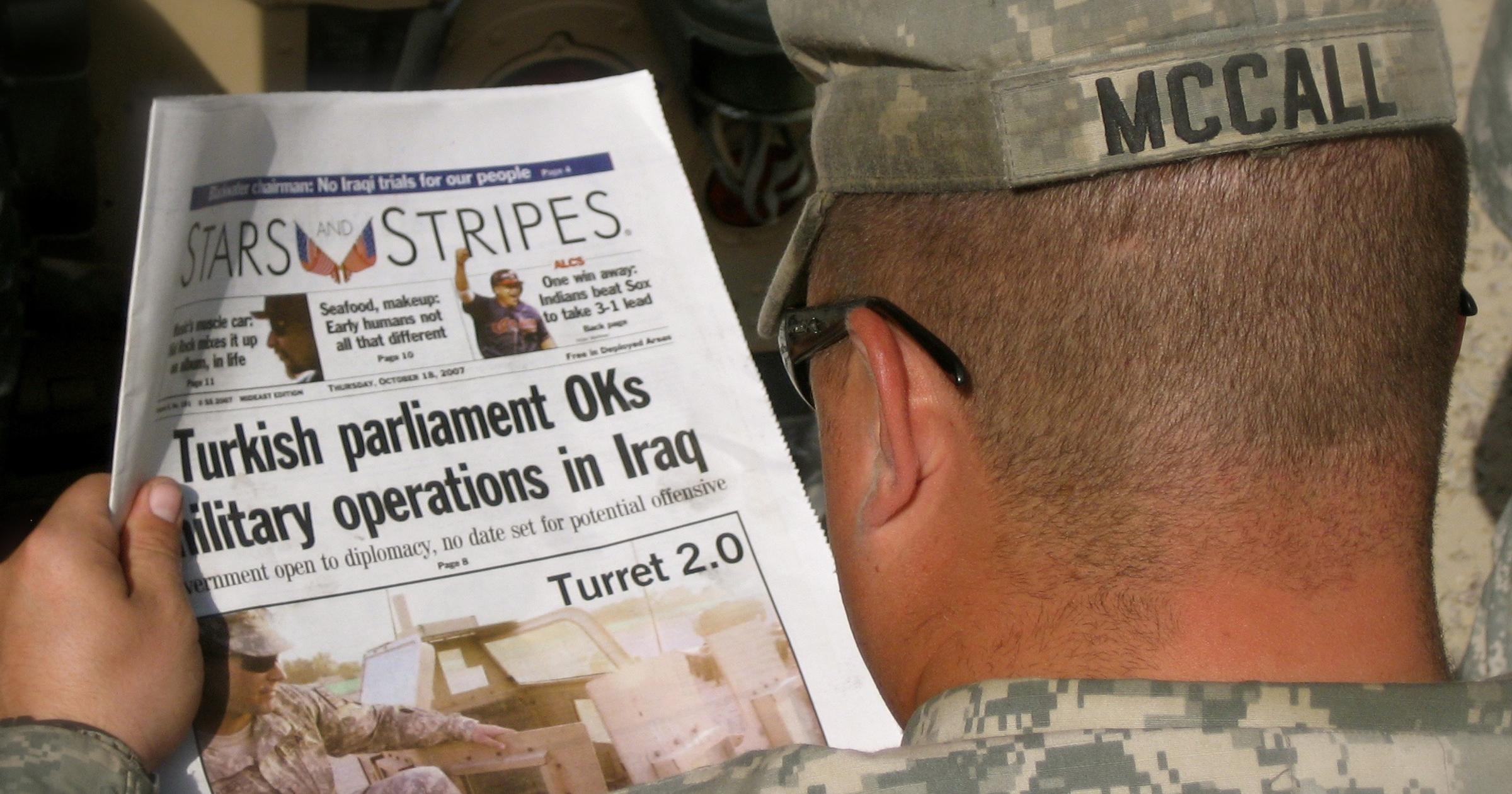 Pentagon fires Stars and Stripes leaders who criticized DOD interference