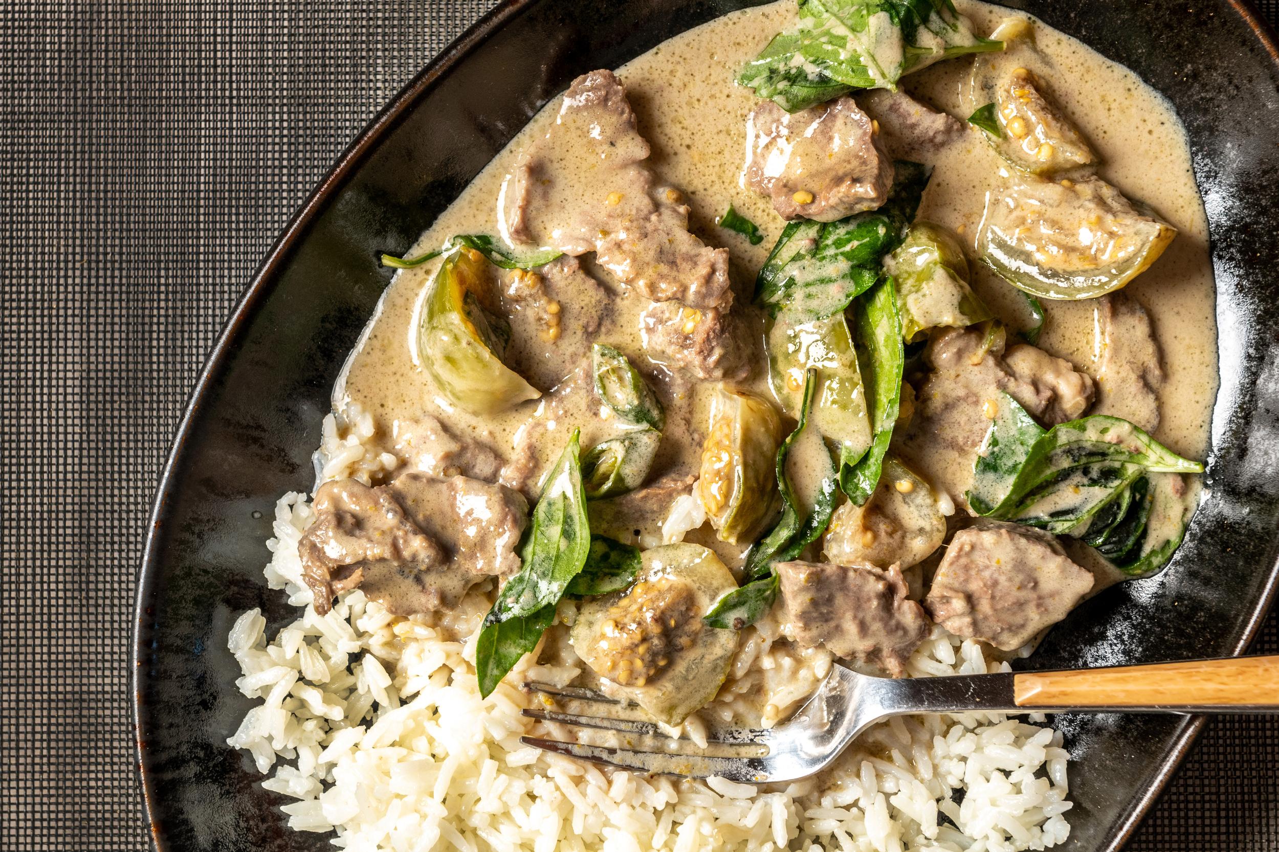 Authentic Thai Green Beef Curry – QTOY