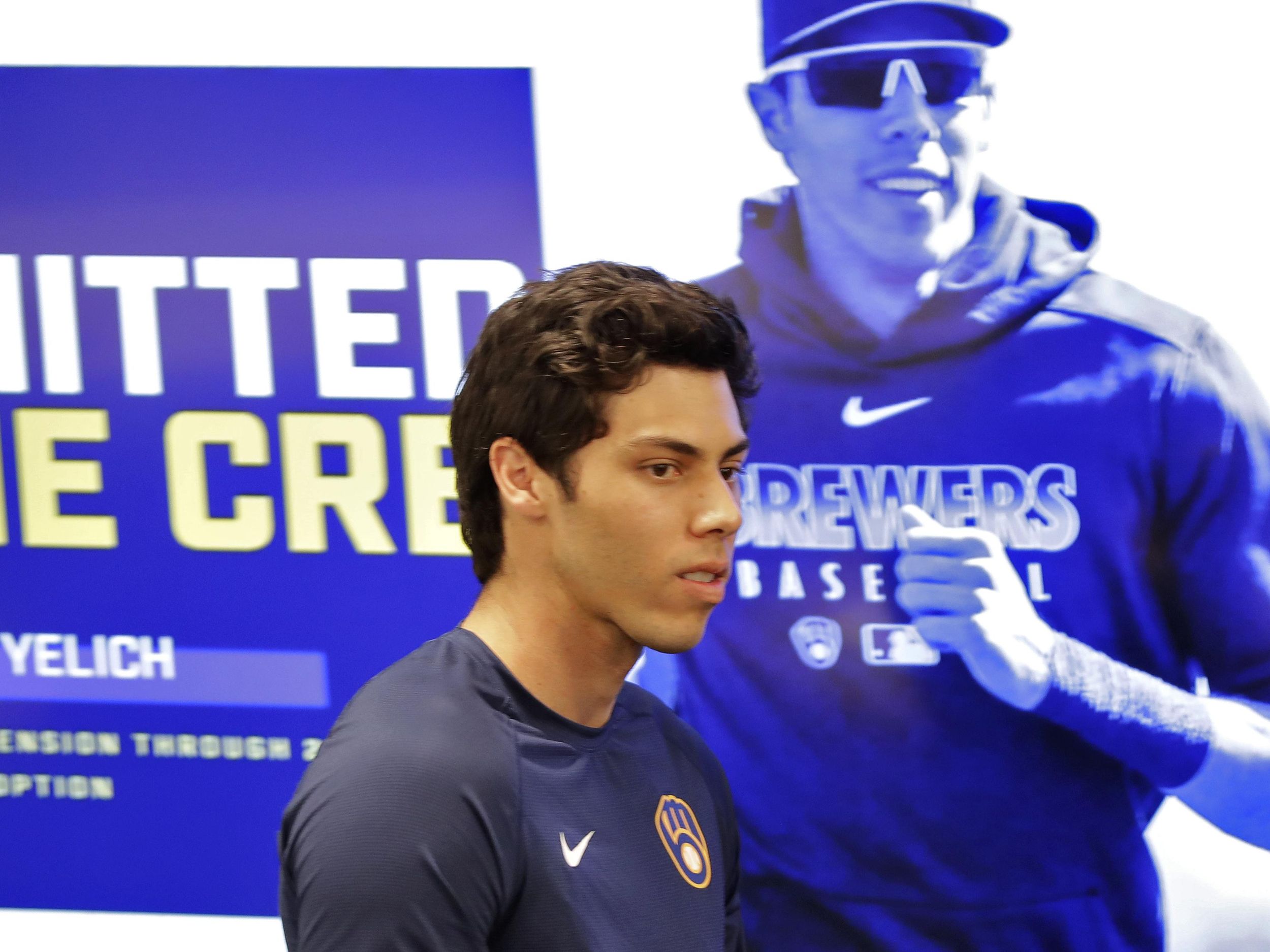 New Brewer Christian Yelich fits right in