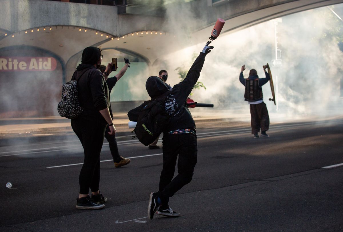 Peaceful protest turns into a riot in Spokane May 31, 2020 The
