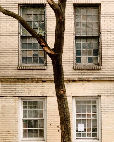 The building at 128 West 17th Street that was once a “colored” school in Manhattan, Sept. 2022. On Tuesday the city’s Landmarks Preservation Commission voted to designate the building, which had been known as Colored School No. 4, a protected landmark, and city officials announced that they would provide $6 million in funding to rehabilitate it.  (Clark Hodgin/New York Times)