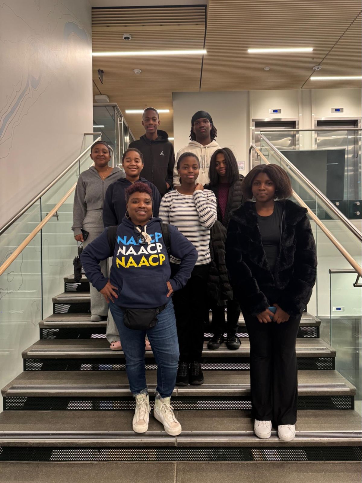 High school students tour the University of Washington School of Medicine.  (Courtesy)