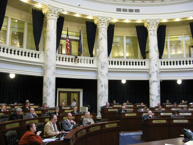 Idaho House deliberates on Thursday afternoon (Betsy Russell)