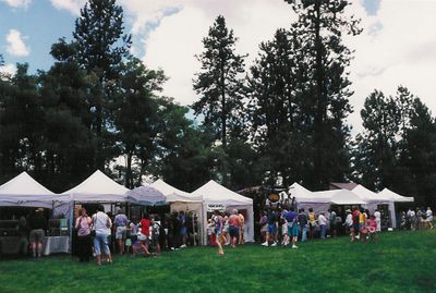 The scene: Art on the Green includes 150 artist’s booths featuring a wide variety and price range.  Photos courtesy of Art on the Green (Photos courtesy of Art on the Green / The Spokesman-Review)