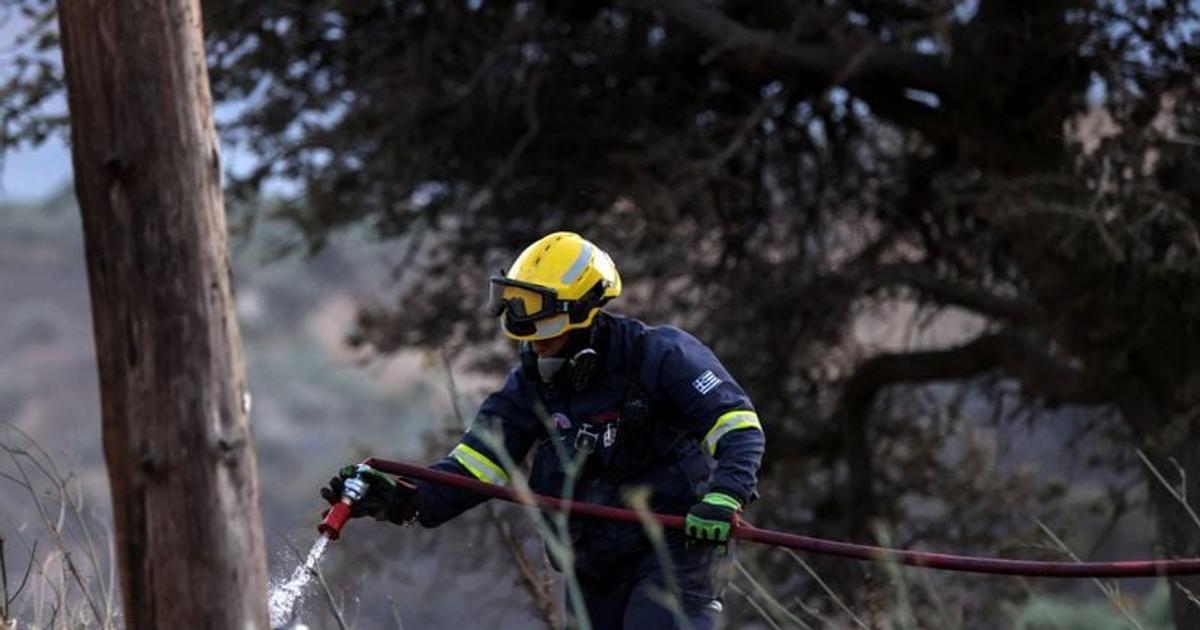 Three Greek Firefighters Die in a Single Day as Europe's Burned Acreage Hits Triple the Normal