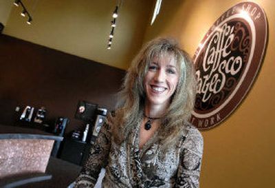 
Caffé Pazzesco co-founder and business partner Tricia Petrinovich says the premium coffee-service company aims to take the coffee shop experience to the workplace.
 (Holly Pickett / The Spokesman-Review)