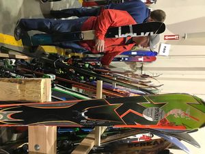 The 67th annual Ski Swap at Expo Idaho in Boise that opens on Friday, Nov. 3, 2017, benefits the Bogus Basin Ski Education Foundation. (Betsy Z. Russell)