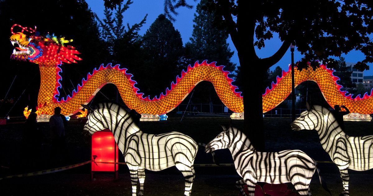Chinese lanterns to light up Spokane’s Riverfront Park again The