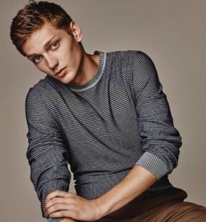 Phil Blank, 18, of Coeur d'Alene, is pictured here in a photo from his portfolio. The 2016 Lake City High grad now works in New York City for one of the top modeling agencies in the world. (Courtesy photo via Coeur d'Alene Press)