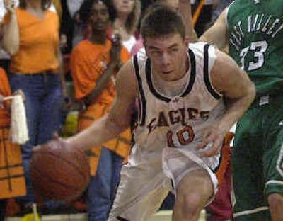 
West Valley guard Greg Bradley added 3 inches and bulked up nearly 20 pounds to power the surprising, state-bound Eagles. 
 (Brian Plonka / The Spokesman-Review)