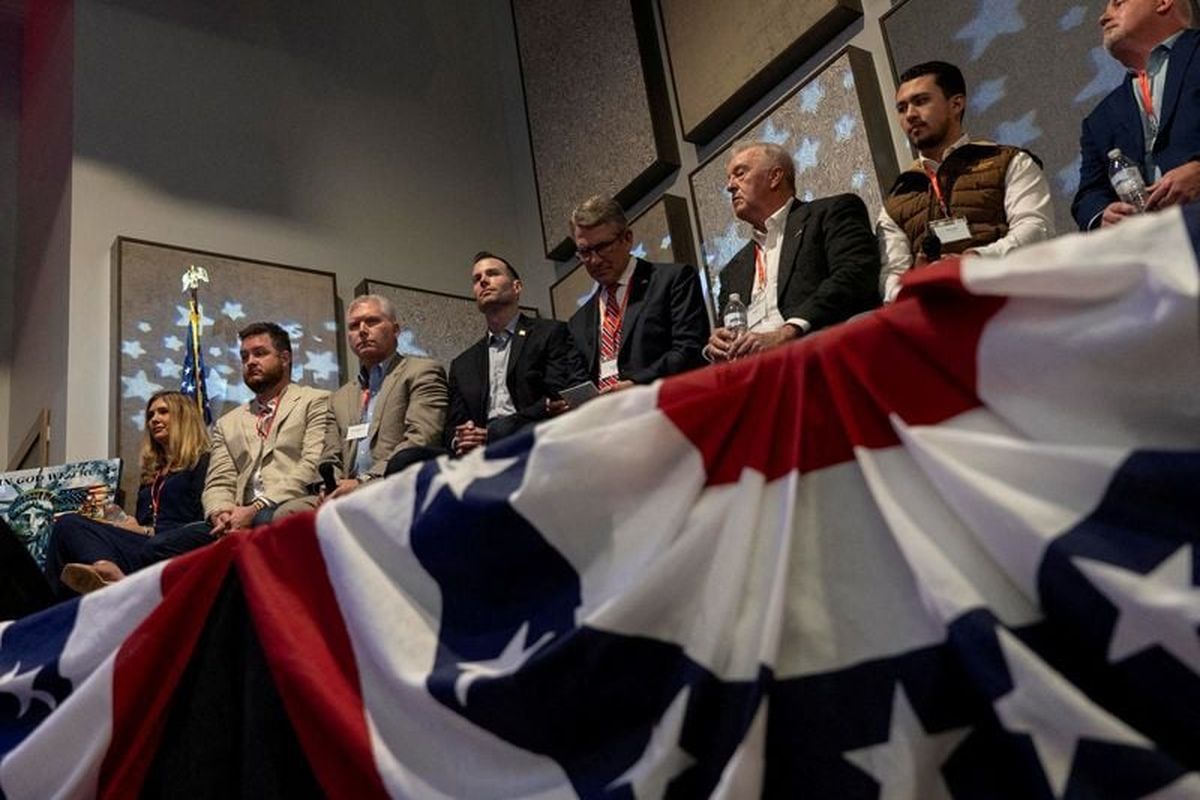 FILE PHOTO: Candidates for Georgia