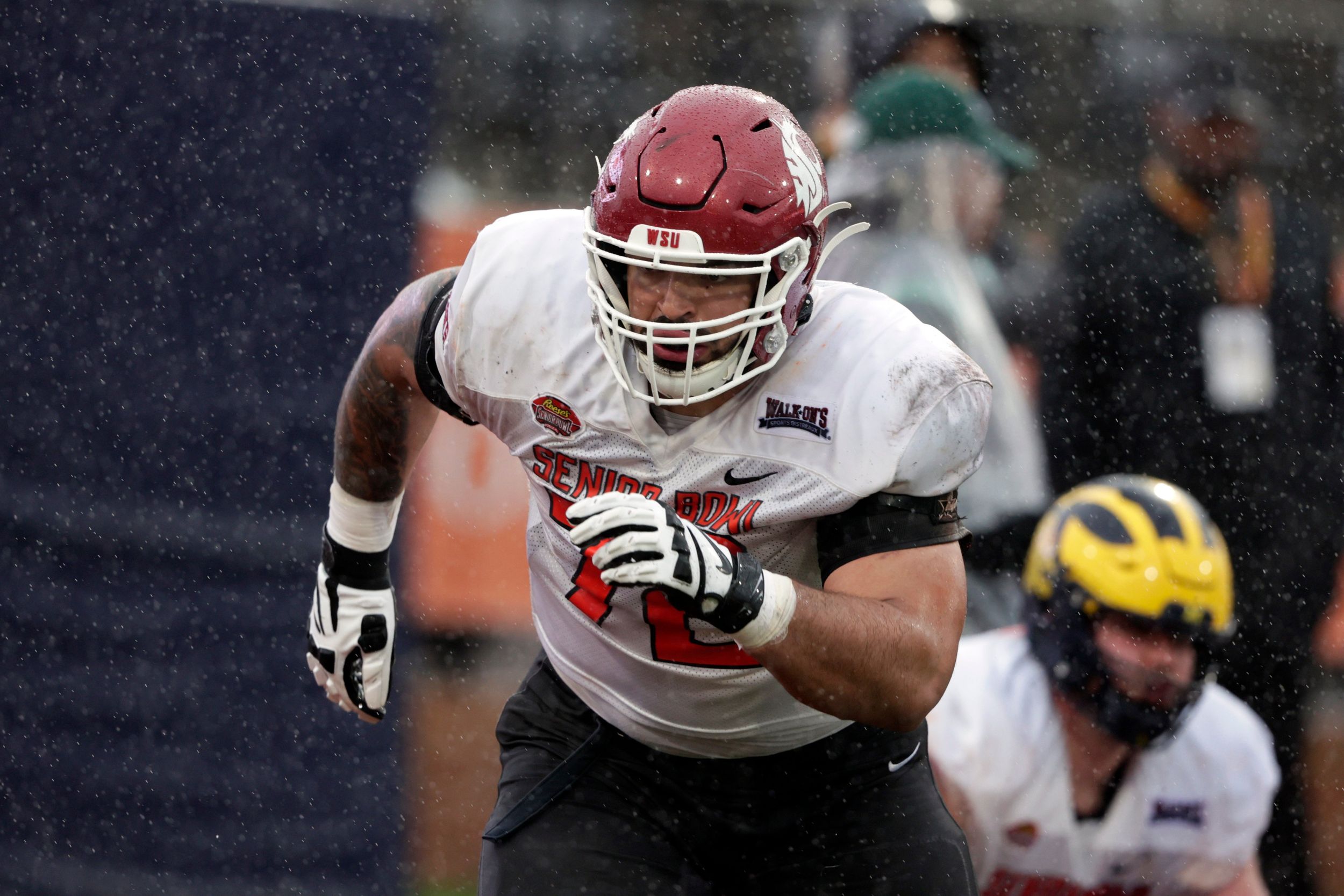 Washington State football products Abraham Lucas, Jaylen Watson and Max  Borghi invited to NFL combine, Washington State Sports