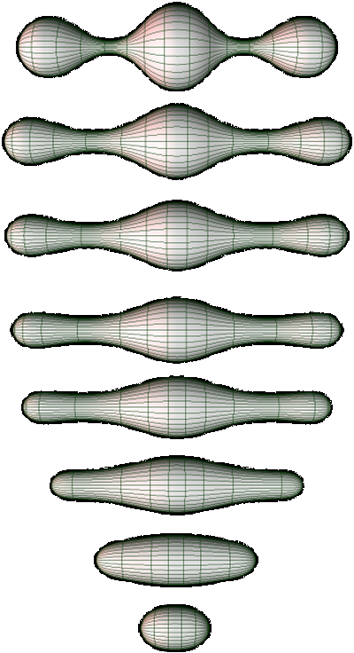 So far, just one Millennium Prize Problem has been solved. In 2003, Grigori Perelman proved the Poincaré Conjecture. That’s about how shapes can be stretched or bent in different dimensions. To figure it out, Perelman used Ricci flow – shown in this image. That smooths out a shape in space. It’s like imagining the shape is rubber and heating it to even out any bumps or lumps. But Perelman turned down the prize money. He was only interested in the work.  (Courtesy)