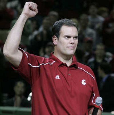 
New WSU football coach Paul Wulff is hard at work in the recruiting process. Associated Press
 (Associated Press / The Spokesman-Review)