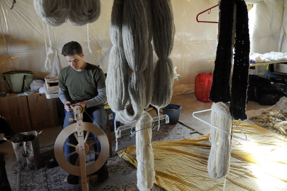 After Ladd lost his job as a geologist, he turned to his passion for hand-spinning to guide his next career choices.