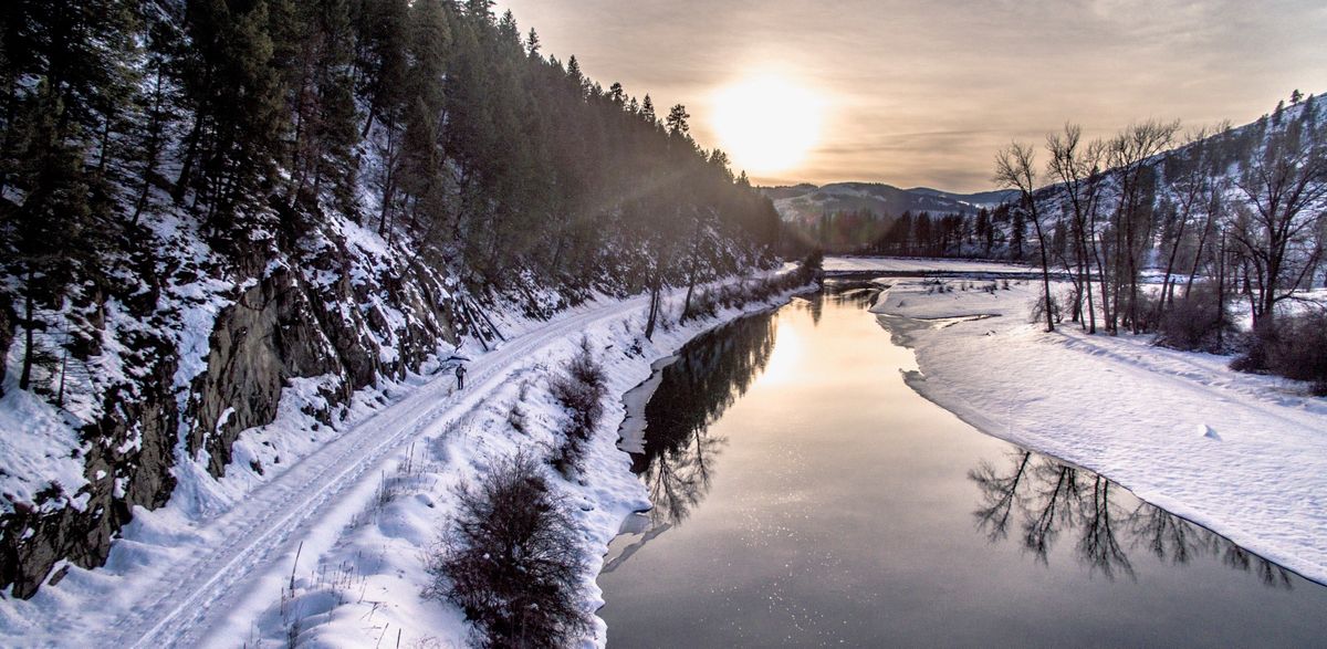 Bobby Whittaker as seen along the Kettle River 2.1 miles north of Curlew.  (Photo courtesy of Jesse Harding)