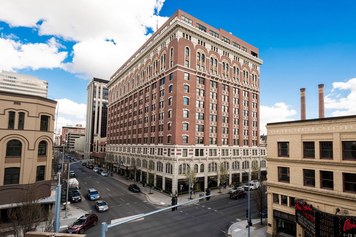The Davenport Hotel photographed on Friday, April 21, 2017.   (Colin Mulvany/THE SPOKESMAN-REVI)