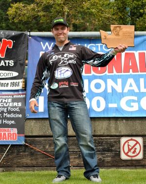  Dakota Jones of Spokane will be representing Washington in a national bass fishing competition after winning the 15-18 age-group title in the 2012 Washington’s Junior State Bass Fishing Championship at Lake Washington on April 28, 2012. Jones is a member of the Inland Empire Junior Bass Club. 
 (Courtesy photo)