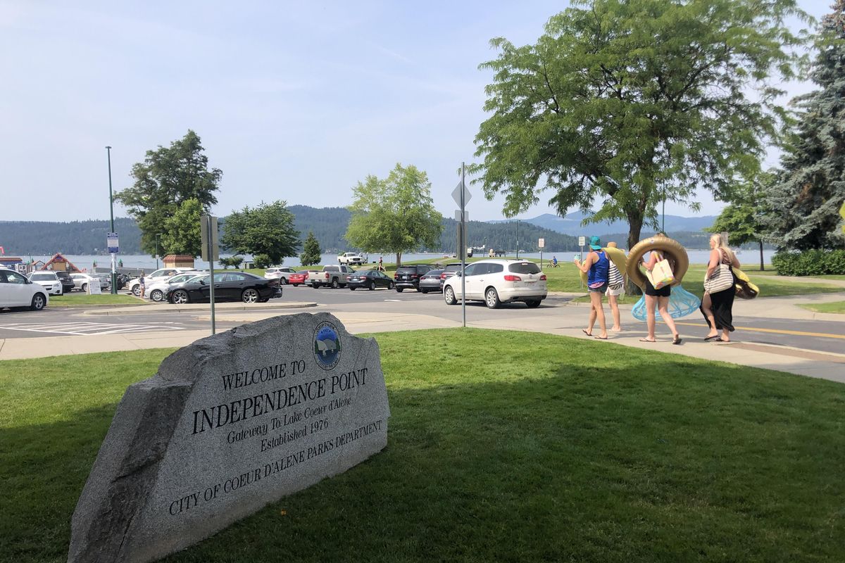 Chaos erupted at Independence Point in Coeur d’Alene during the annual Fourth of July fireworks show, when police say at about 10:10 p.m. shots rang out. Officrs fired at suspected shooter Tyler Rambo, sending him to the hospital in critical condition. (Jared Brown / The Spokesman-Review)