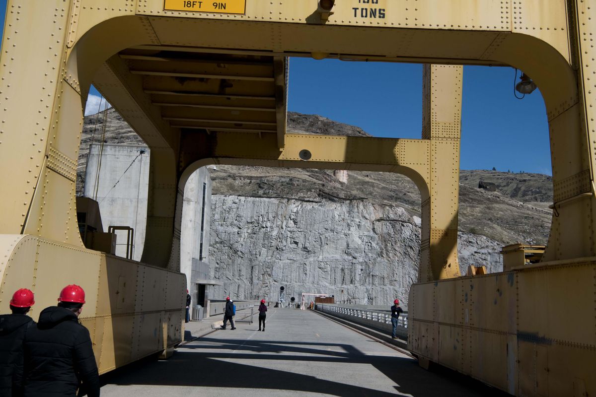 Tour of the Grand Coulee Dam April 19, 2018 The SpokesmanReview