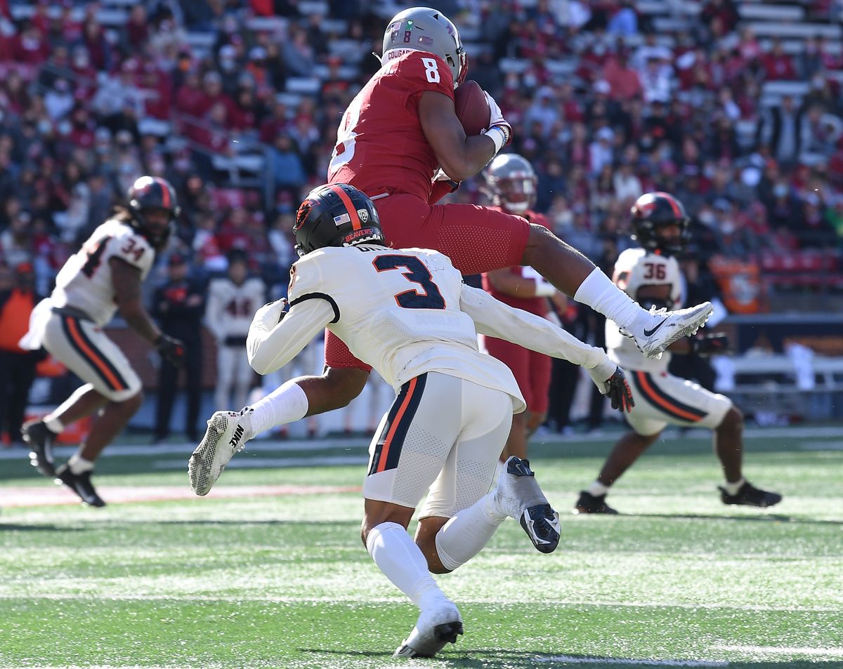 No. 14 Oregon State Beavers at No. 21 Washington State Cougars football  sneak peek: Players to watch, stats, early betting odds 