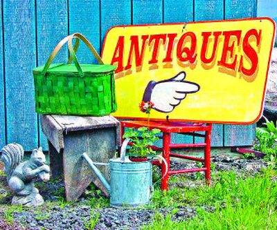 
Warmer weather brings antiques sales and flea markets to the region. 
 (Courtesy of Ann Caster / The Spokesman-Review)