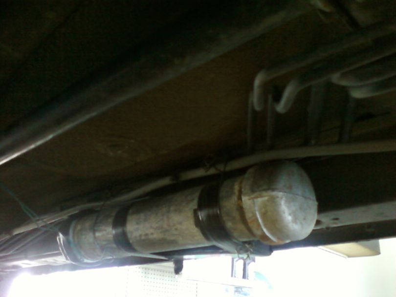 This photo shows the pipe bomb removed from Cyndi Steele's SUV on Tuesday, June 15, 2010, in Coeur d'Alene. (KHQ.com)