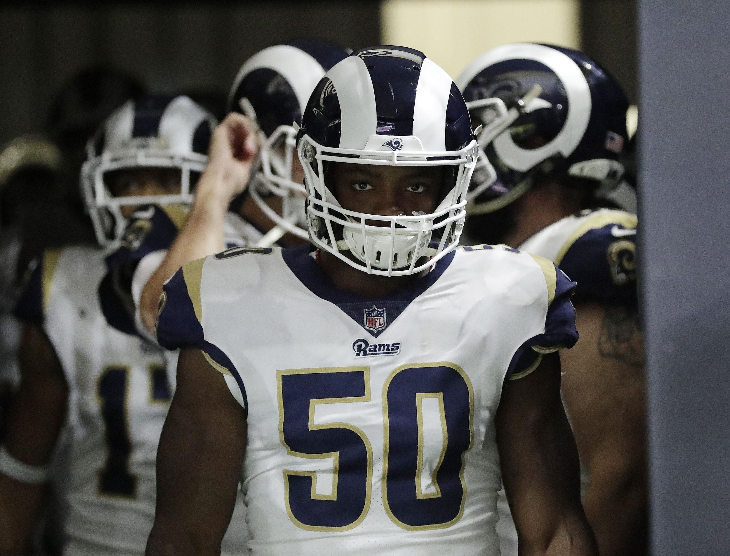 Super Bowl start the latest stop in Rams linebacker Samson Ebukam's journey
