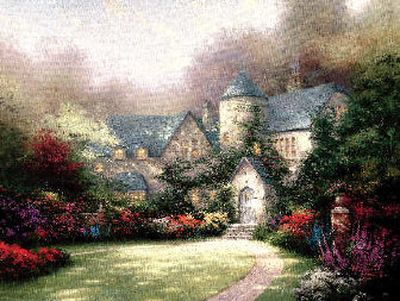 
One of the houses in the proposed project would be modeled after Thomas Kinkade's painting, 