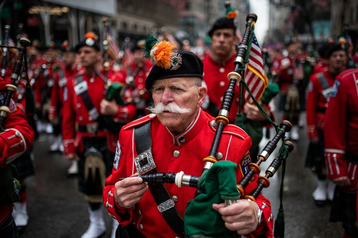 St. Patrick's Day parades across the country turn pandemic blues Irish green