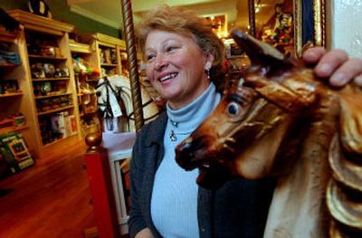 
Susan Sommer is the owner of Figpickels Toy Emporium in Coeur d'Alene. 
 (Kathy Plonka / The Spokesman-Review)