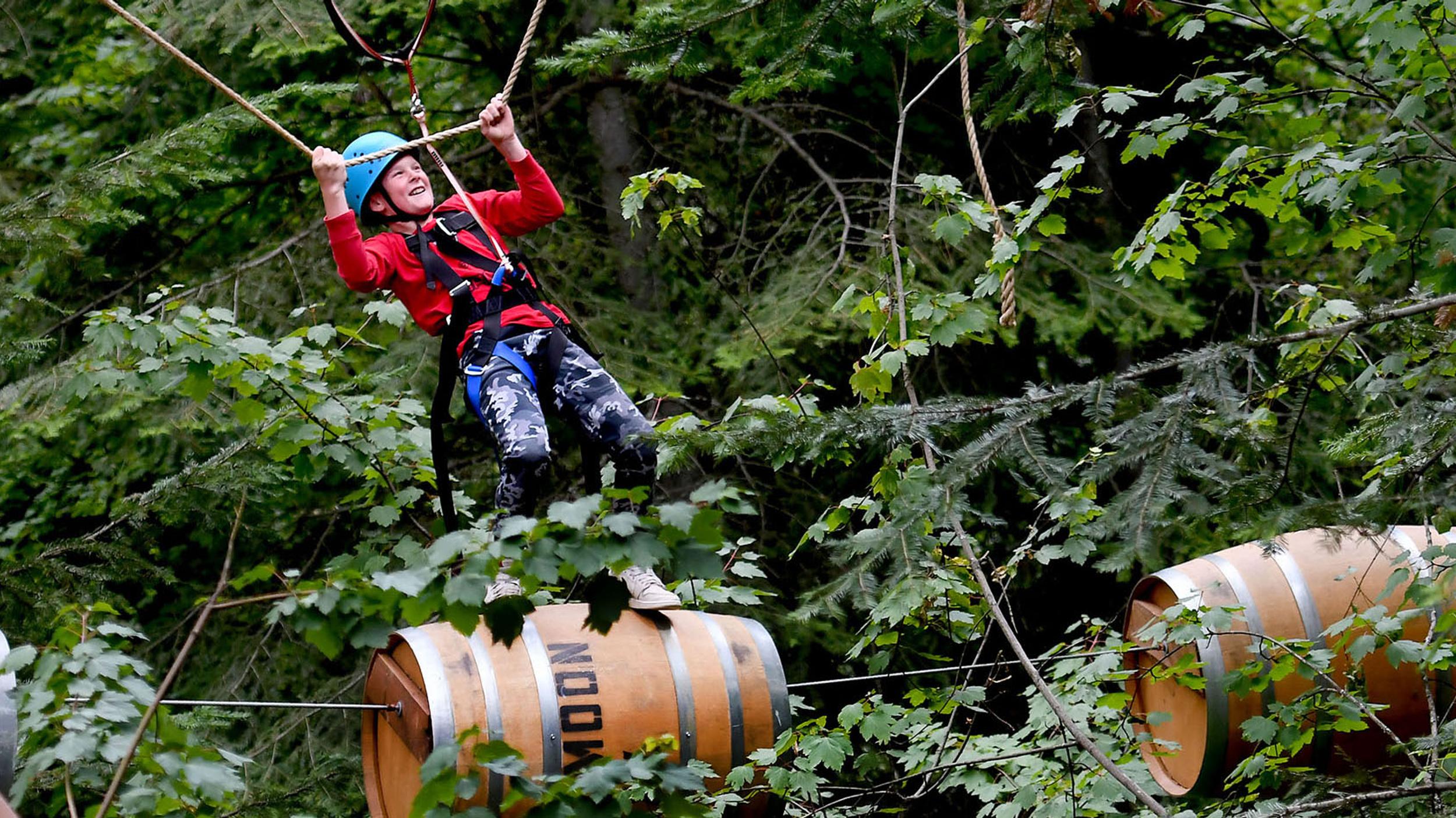 Mica Moon Aerial Park - July 6, 2018 | The Spokesman-Review