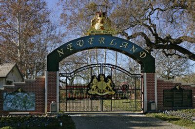 
Pop star Michael Jackson has closed the house on his Neverland Ranch and laid off some of the employees but has not completely shuttered the sprawling estate in Santa Ynez, Calif. 
 (Associated Press / The Spokesman-Review)