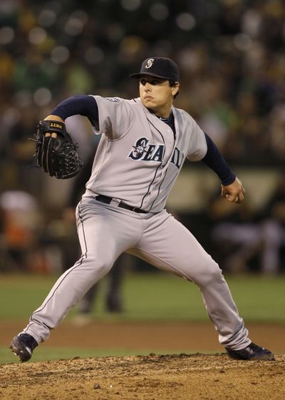 Jason Vargas tossed a complete game on Saturday. (Associated Press)