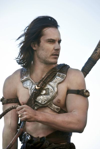 Taylor Kitsch plays the title role in “John Carter.” (Associated Press)