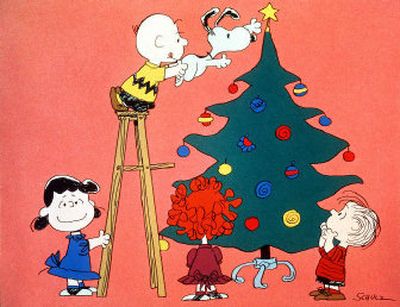 
Transforming a simple little tree into a thing of beauty with a lot of love and attention – and some canine star power – are Charlie Brown, Snoopy and other members of the Peanuts gang in 