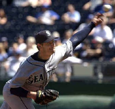 
 Mariners starter Jamie Moyer is off to a 4-0 start this season with a 2.53 ERA. 
 (Associated Press / The Spokesman-Review)