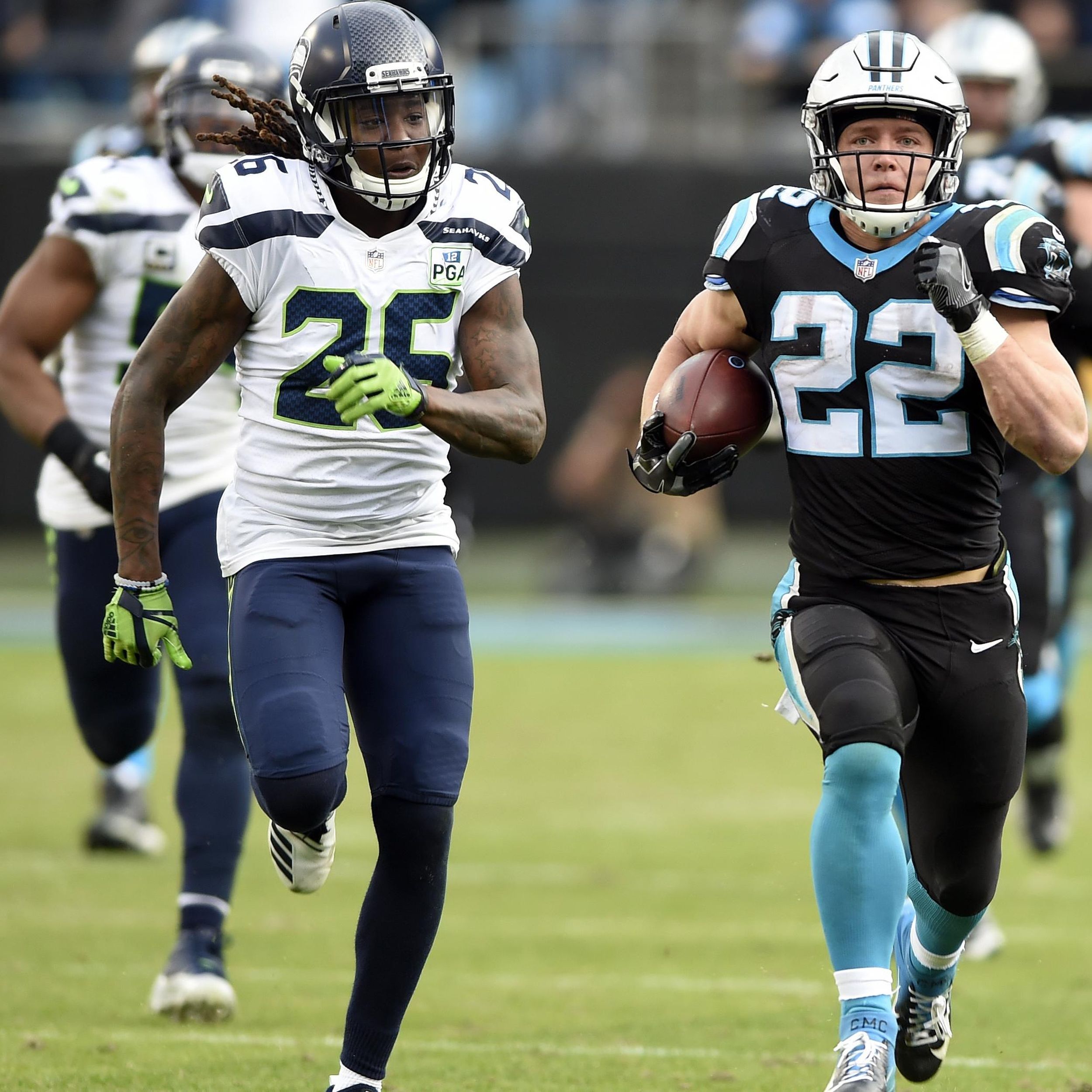 Sources -- Panthers make Christian McCaffrey NFL's highest-paid RB