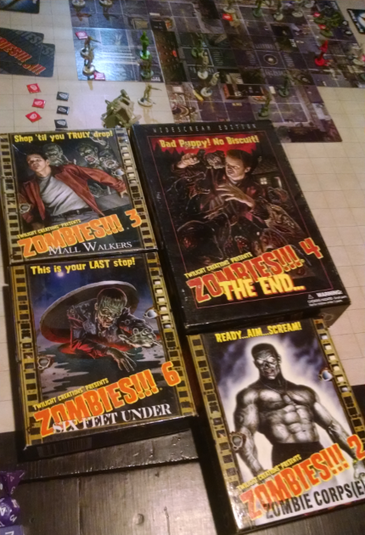 Available expansions for Zombies!!!